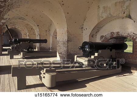 Fort Pulaski, fort, Savannah, GA, Georgia, Cannons mounted in the Northwest Bastion at Fort Pulaski National Monument in Georgia View Large Photo Image Picture - Fort Pulaski, fort, Savannah, GA, Georgia, Cannons mounted in the Northwest Bastion at Fort Pulaski National Monument in Georgia. Fotosearch