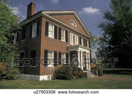 Frankfort, KY, Kentucky, Orlando Brown House at the Liberty Hall Historic Site in Frankfort. View Large Photo Image Stock Photo - Frankfort, KY, Kentucky, Orlando Brown House at the Liberty Hall Historic Site in Frankfort.. Fotosearch