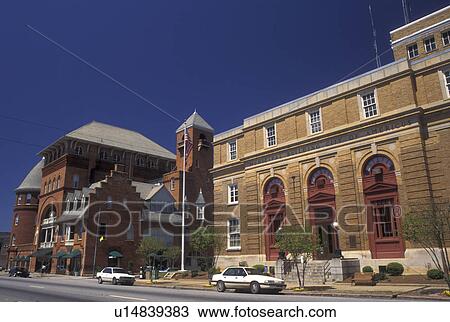 GA, Georgia, Municipal Building in downtown Americus View Large Photo Image Stock Image - GA, Georgia, Municipal Building in downtown Americus . Fotosearch