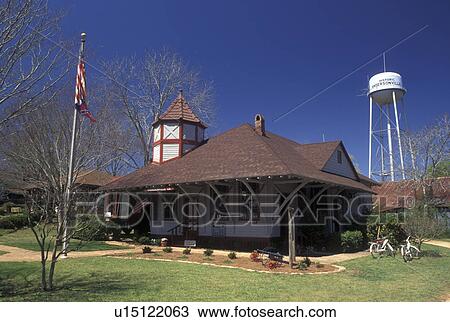 GA, Georgia, The Depot in Historic Andersonville View Large Photo Image Stock Image - GA, Georgia, The Depot in Historic Andersonville . Fotosearch