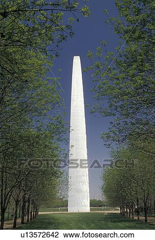 Gateway Arch, St. Louis, MO, Missouri, The Gateway Arch, Jefferson National Expansion Memorial, in Saint Louis in the spring. Gateway to the West. View Large Photo Image Stock Image - Gateway Arch, St. Louis, MO, Missouri, The Gateway Arch, Jefferson National Expansion Memorial, in Saint Louis in the spring. Gateway to the West.. Fotosearch