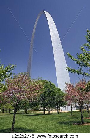 Gateway Arch, St. Louis, MO, Missouri, The Gateway Arch, Jefferson National Expansion Memorial, in Saint Louis in the spring. Gateway to the West. View Large Photo Image Stock Photo - Gateway Arch, St. Louis, MO, Missouri, The Gateway Arch, Jefferson National Expansion Memorial, in Saint Louis in the spring. Gateway to the West.. Fotosearch