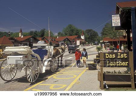 Helen, GA, horse-drawn carriage, Alpine Village, Georgia, Carriage ride in the alpine village of Helen in North Georgia. View Large Photo Image Stock Photograph - Helen, GA, horse-drawn carriage, Alpine Village, Georgia, Carriage ride in the alpine village of Helen in North Georgia.. Fotosearch