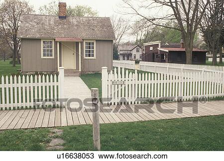 Herbert Hoover, West Branch, IA, Iowa, Hoover's birthplace Cottage at the Herbert Hoover National Historic Site in West Branch. View Large Photo Image Stock Image - Herbert Hoover, West Branch, IA, Iowa, Hoover's birthplace Cottage at the Herbert Hoover National Historic Site in West Branch.. Fotosearch