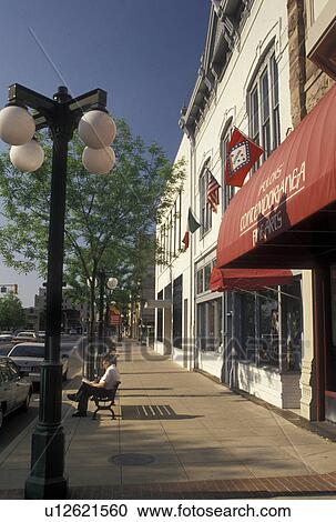 Hot Springs, AR, Arkansas, Shops along Central Avenue in the Historic District of Hot Springs. View Large Photo Image Stock Image - Hot Springs, AR, Arkansas, Shops along Central Avenue in the Historic District of Hot Springs.. Fotosearch