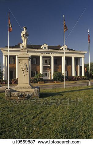 Hot Springs, AR, Arkansas, Soldier Statue outside the Landmark Building in Hot Springs. View Large Photo Image Stock Photo - Hot Springs, AR, Arkansas, Soldier Statue outside the Landmark Building in Hot Springs.. Fotosearch