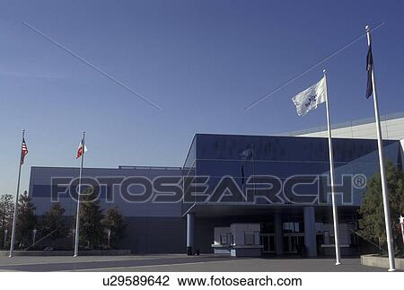 Stock Image -  Houston, TX, space center, Texas, Space Center Houston the official visitor center of NASA's Johnson Space Center in Houston.. Fotosearch