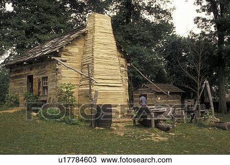 IN, Abraham Lincoln, Indiana, Living Historical Farm at Lincoln Boyhood National Memorial in Indiana. View Large Photo Image Stock Image - IN, Abraham Lincoln, Indiana, Living Historical Farm at Lincoln Boyhood National Memorial in Indiana.. Fotosearch