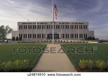 Indianapolis Speedway, Hall of Fame, Indianapolis, IN, Indiana, Indianapolis Motor Speedway, Racing Capital of the World, Hall of Fame Museum in Indianapolis. View Large Photo Image Stock Image - Indianapolis Speedway, Hall of Fame, Indianapolis, IN, Indiana, Indianapolis Motor Speedway, Racing Capital of the World, Hall of Fame Museum in Indianapolis.. Fotosearch