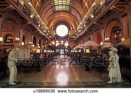 Indianapolis, Union Station, IN, interior, Indiana, Restaurant inside Union Station in downtown Indianapolis. View Large Photo Image Stock Photograph - Indianapolis, Union Station, IN, interior, Indiana, Restaurant inside Union Station in downtown Indianapolis.. Fotosearch