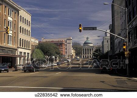 Jackson, Mississippi, MS, Downtown Jackson in the spring. View Large Photo Image Stock Image - Jackson, Mississippi, MS, Downtown Jackson in the spring.. Fotosearch