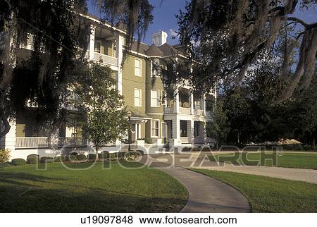 Jekyll Island, GA, Golden Isles, Georgia, Jekyll Island Club Historic District on Jekyll Island in Georgia. View Large Photo Image Stock Photo - Jekyll Island, GA, Golden Isles, Georgia, Jekyll Island Club Historic District on Jekyll Island in Georgia.. Fotosearch