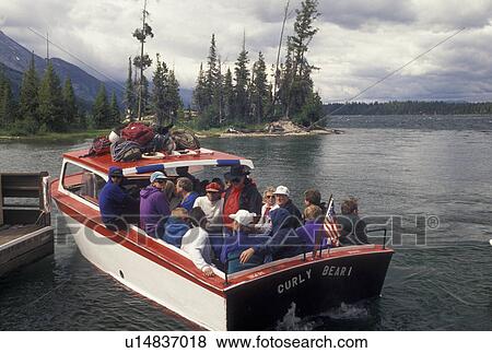 Jenny Lake, Grand Teton National Park, WY, Jackson Hole, Wyoming, Boat excursion on Jenny Lake in Grand Teton Nat'l Park in Wyoming. View Large Photo Image Stock Photo - Jenny Lake, Grand Teton National Park, WY, Jackson Hole, Wyoming, Boat excursion on Jenny Lake in Grand Teton Nat'l Park in Wyoming.. Fotosearch