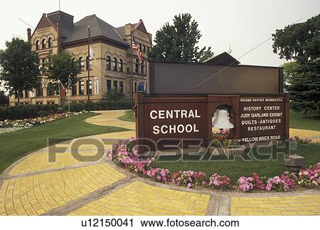 Judy Garland, Grand Rapids, MN, Minnesota, Central School, Heritage and Art Center, in Grand Rapids. Actress Judy Garland's former school. View Large Photo Image Stock Image - Judy Garland, Grand Rapids, MN, Minnesota, Central School, Heritage and Art Center, in Grand Rapids. Actress Judy Garland's former school.. Fotosearch