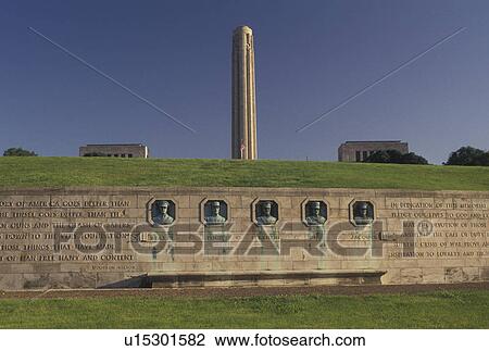 Kansas City, MO, Missouri, Liberty Memorial Tower and Memorial Wall located in Penn Valley Park in Kansas City. View Large Photo Image Stock Image - Kansas City, MO, Missouri, Liberty Memorial Tower and Memorial Wall located in Penn Valley Park in Kansas City.. Fotosearch