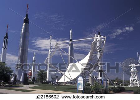 Kennedy Space Center, FL, Florida, Spaceport USA, Rocket Garden at Kennedy Space Center on Merritt Island. View Large Photo Image Stock Image - Kennedy Space Center, FL, Florida, Spaceport USA, Rocket Garden at Kennedy Space Center on Merritt Island.. Fotosearch