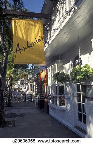 Key West, Florida Keys, FL, Gulf of Mexico, Florida, Atlantic Ocean, Shops and boutiques along Duval Street in Key West. View Large Photo Image Stock Photo - Key West, Florida Keys, FL, Gulf of Mexico, Florida, Atlantic Ocean, Shops and boutiques along Duval Street in Key West.. Fotosearch