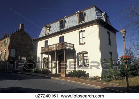 Lexington, VA, Virginia, Historic House along Washington Street in Lexington. View Large Photo Image Stock Image - Lexington, VA, Virginia, Historic House along Washington Street in Lexington.. Fotosearch