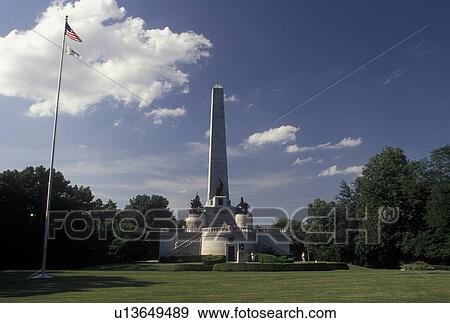 Lincoln, Springfield, IL, Illinois, The Lincoln Tomb at Oak Ridge Cemetery in Springfield. View Large Photo Image Stock Photo - Lincoln, Springfield, IL, Illinois, The Lincoln Tomb at Oak Ridge Cemetery in Springfield.. Fotosearch