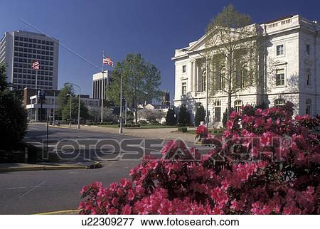 Macon, GA, Georgia, Azaleas bush and Post Office in downtown Macon. View Large Photo Image Stock Photo - Macon, GA, Georgia, Azaleas bush and Post Office in downtown Macon.. Fotosearch