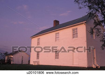 Manassas National Battlefield Park, VA, sunset, Manassas, Virginia, Henri House on Henry House Hill at sunset in Manassas Nat'l Battlefield Park. View Large Photo Image Stock Photograph - Manassas National Battlefield Park, VA, sunset, Manassas, Virginia, Henri House on Henry House Hill at sunset in Manassas Nat'l Battlefield Park.. Fotosearch