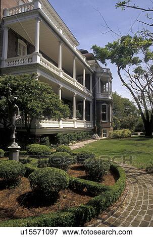mansion, Charleston, South Carolina, SC, Calhoun Mansion, a Victorian style house, along Meeting Street in downtown Charleston in the spring. View Large Photo Image Stock Photo - mansion, Charleston, South Carolina, SC, Calhoun Mansion, a Victorian style house, along Meeting Street in downtown Charleston in the spring.. Fotosearch