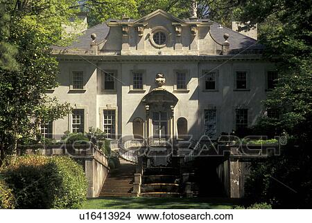 mansion, plantation, Atlanta, Georgia, GA, Swan House at the Atlanta History Center in Atlanta. View Large Photo Image Picture - mansion, plantation, Atlanta, Georgia, GA, Swan House at the Atlanta History Center in Atlanta. . Fotosearch