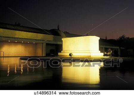 Martin Luther King, Atlanta, GA, Georgia, Sweet Auburn, Auburn Avenue, Crypt of Martin Luther King Jr. illuminated at night in the reflection pool at the MLK National Historic Site in Atlanta. View Large Photo Image Picture - Martin Luther King, Atlanta, GA, Georgia, Sweet Auburn, Auburn Avenue, Crypt of Martin Luther King Jr. illuminated at night in the reflection pool at the MLK National Historic Site in Atlanta. . Fotosearch