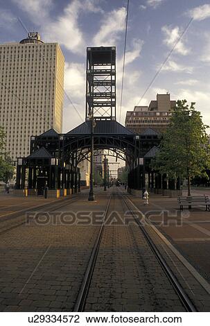 Memphis, TN, Tennessee, Trolley line on Main Street in downtown Memphis. View Large Photo Image Stock Image - Memphis, TN, Tennessee, Trolley line on Main Street in downtown Memphis.. Fotosearch