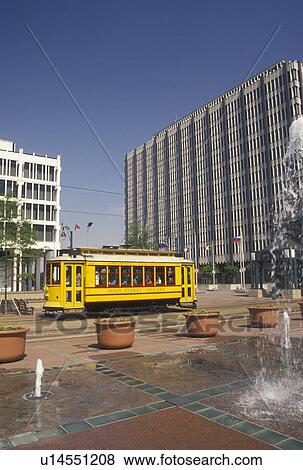 Memphis, trolley, TN, Tennessee, Yellow Main Street Trolley carries passengers on Main Street in downtown Memphis. View Large Photo Image Stock Photo - Memphis, trolley, TN, Tennessee, Yellow Main Street Trolley carries passengers on Main Street in downtown Memphis.. Fotosearch