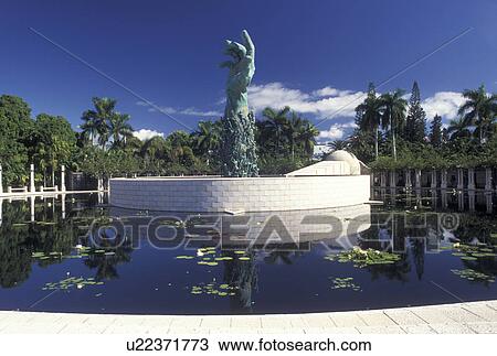 Miami Beach, FL, Florida, Miami, Atlantic Ocean, The Holocaust Memorial in Miami Beach. View Large Photo Image Stock Image - Miami Beach, FL, Florida, Miami, Atlantic Ocean, The Holocaust Memorial in Miami Beach.. Fotosearch