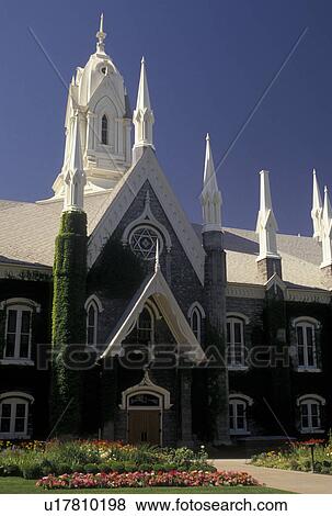 mormons, Salt Lake City, UT, Utah, Assembly Hall at Temple Square in Salt Lake City. The Church of Jesus Christ of Latter-day Saints. View Large Photo Image Stock Photo - mormons, Salt Lake City, UT, Utah, Assembly Hall at Temple Square in Salt Lake City. The Church of Jesus Christ of Latter-day Saints.. Fotosearch