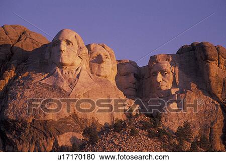 Mount Rushmore National Memorial, SD, South Dakota, Mt. Rushmore, Black Hills, View of Mount Rushmore Nat'l Memorial. View Large Photo Image Stock Image - Mount Rushmore National Memorial, SD, South Dakota, Mt. Rushmore, Black Hills, View of Mount Rushmore Nat'l Memorial.. Fotosearch