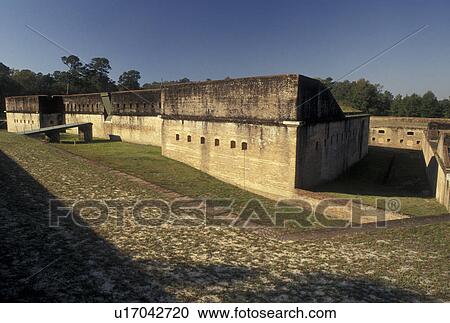 Navy, fort, Pensacola, Florida, FL, Fort Redoubt at the U. S. Naval Air Station in Pensacola. View Large Photo Image Stock Image - Navy, fort, Pensacola, Florida, FL, Fort Redoubt at the U. S. Naval Air Station in Pensacola.. Fotosearch