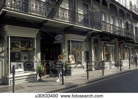 New Orleans, French Quarter, Louisiana, LA View Large Photo Image Stock Image - New Orleans, French Quarter, Louisiana, LA. Fotosearch