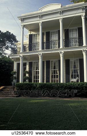New Orleans, Garden District, LA, mansion, Louisiana, Mansion on First Street in the Garden District in New Orleans. View Large Photo Image Stock Image - New Orleans, Garden District, LA, mansion, Louisiana, Mansion on First Street in the Garden District in New Orleans. . Fotosearch