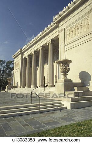 Stock Photo -  New Orleans, LA, Louisiana, New Orleans Museum of Art a Greek Revival Building at City Park in New Orleans. . Fotosearch