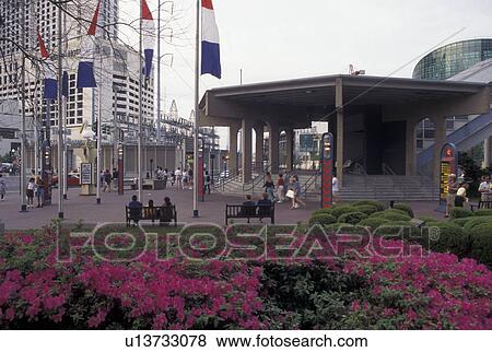 New Orleans, LA, Louisiana, Riverwalk Marketplace and azaleas in downtown New Orleans. View Large Photo Image Stock Photo - New Orleans, LA, Louisiana, Riverwalk Marketplace and azaleas in downtown New Orleans.. Fotosearch
