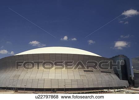 New Orleans, Superdome, stadium, Louisiana, LA, Louisiana Superdome in New Orleans. View Large Photo Image Stock Photo - New Orleans, Superdome, stadium, Louisiana, LA, Louisiana Superdome in New Orleans.. Fotosearch