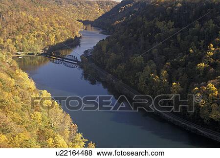 New River Gorge, WV, fall foliage, river, Ansted, West Virginia, Scenic view of New River from Hawk's Nest State Park in autumn in Ansted. View Large Photo Image Stock Photo - New River Gorge, WV, fall foliage, river, Ansted, West Virginia, Scenic view of New River from Hawk's Nest State Park in autumn in Ansted.. Fotosearch
