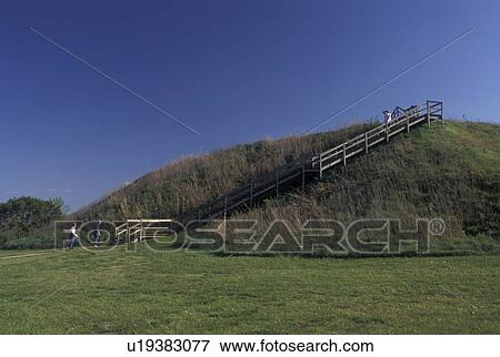 Ocmulgee National Monument, GA, Georgia, American Indian, Great Temple Mound at Ocmulgee Nat'l Monument. View Large Photo Image Stock Photo - Ocmulgee National Monument, GA, Georgia, American Indian, Great Temple Mound at Ocmulgee Nat'l Monument.. Fotosearch