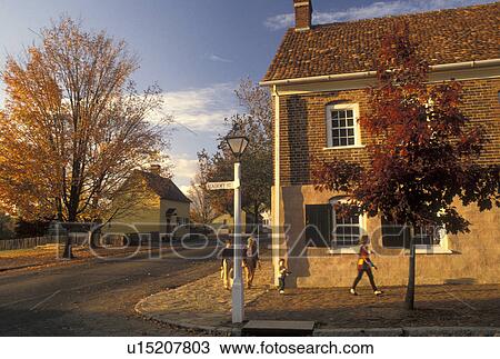 Old Salem, Winston-Salem, NC, North Carolina, Boys School and Miksch House in Old Salem, a living history restoration of the Moravian Church town of Salem founded in 1766, in the fall in Winston-Salem. View Large Photo Image Stock Image - Old Salem, Winston-Salem, NC, North Carolina, Boys School and Miksch House in Old Salem, a living history restoration of the Moravian Church town of Salem founded in 1766, in the fall in Winston-Salem.. Fotosearch