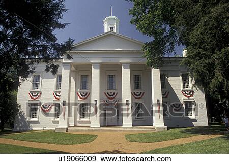 Stock Photo -  Old State Capitol, Vandalia, IL, Illinois. Fotosearch