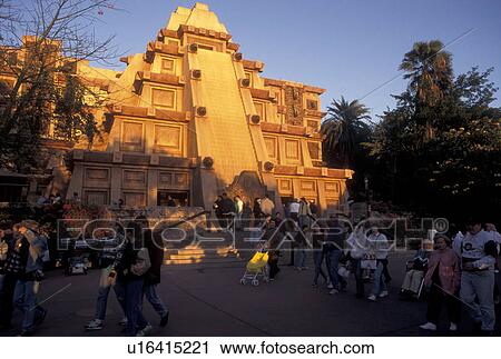 Stock Image -  Orlando, FL, Epcot, Disney World, World Showcase, Epcot, Lake Buena Vista, Florida, Mexico presented at World Showcase at Epcot Center in Walt Disney World in Lake Buena Vista. . Fotosearch