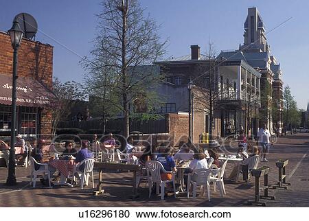 outdoor cafT, Augusta, GA, Georgia, Outdoor cafT on River Walk in downtown Augusta. View Large Photo Image Stock Image - outdoor cafT, Augusta, GA, Georgia, Outdoor cafT on River Walk in downtown Augusta.. Fotosearch
