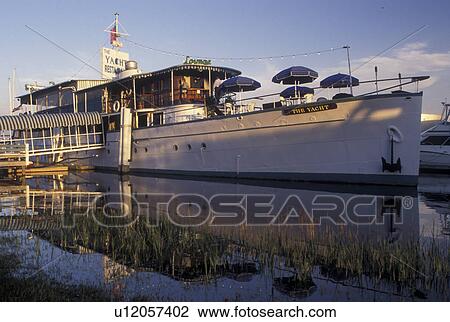 Pensacola, FL, Florida, Gulf of Mexico, The Yacht Restaurant at Pitts Slip Marina in Pensacola. View Large Photo Image Stock Image - Pensacola, FL, Florida, Gulf of Mexico, The Yacht Restaurant at Pitts Slip Marina in Pensacola.. Fotosearch
