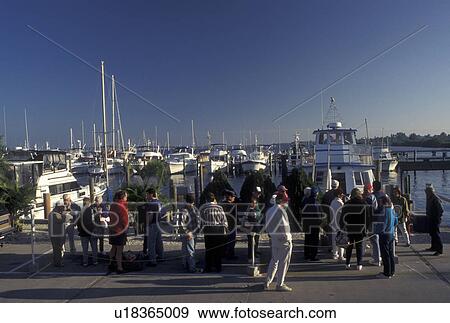 Punta Gorda, FL, Gulf of Mexico, Florida, People ready to board the tour boat for an excursion at City Dock along the banks of Peace River in Punta Gorda. View Large Photo Image Stock Photo - Punta Gorda, FL, Gulf of Mexico, Florida, People ready to board the tour boat for an excursion at City Dock along the banks of Peace River in Punta Gorda.. Fotosearch