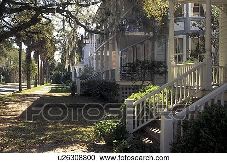 residential, Beaufort, SC, South Carolina, Historic houses along a street in the Historic District of Beaufort. View Large Photo Image Stock Image - residential, Beaufort, SC, South Carolina, Historic houses along a street in the Historic District of Beaufort.. Fotosearch