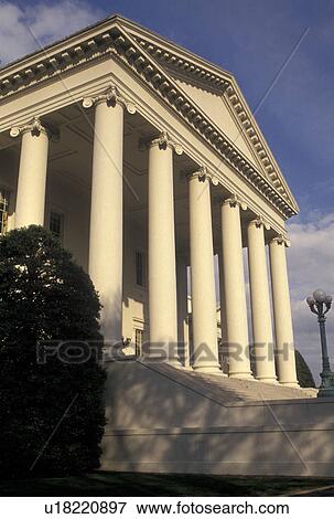 Richmond, State Capitol, Virginia, VA, The Virginia State Capitol in the capital city of Richmond. View Large Photo Image Stock Photo -  Richmond, State Capitol, Virginia, VA, The Virginia State Capitol in the capital city of Richmond.. Fotosearch