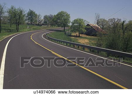 road, AR, Arkansas, Ozark Mountains, Scenic Highway 7 winds through the countryside in Arkansas. View Large Photo Image Stock Photograph - road, AR, Arkansas, Ozark Mountains, Scenic Highway 7 winds through the countryside in Arkansas.. Fotosearch